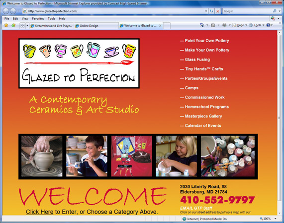 GTP Welcome Page